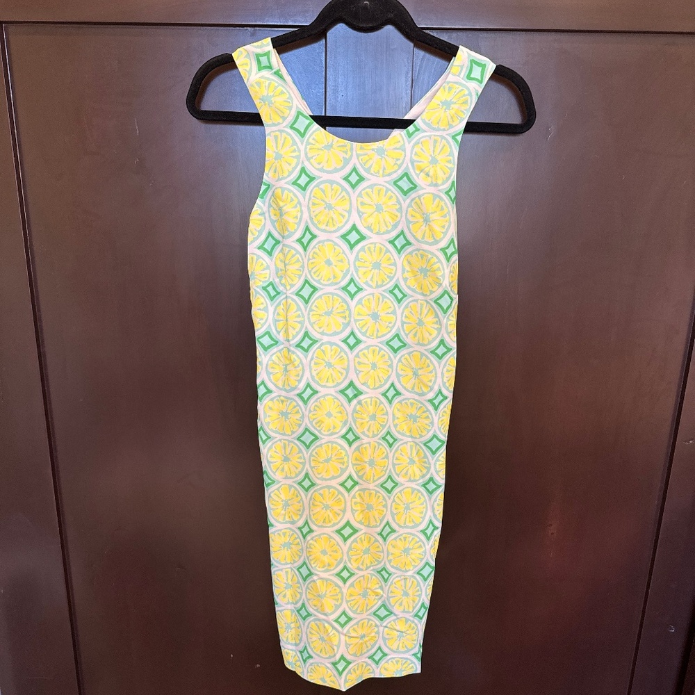 Sail to sable lemon mini dress